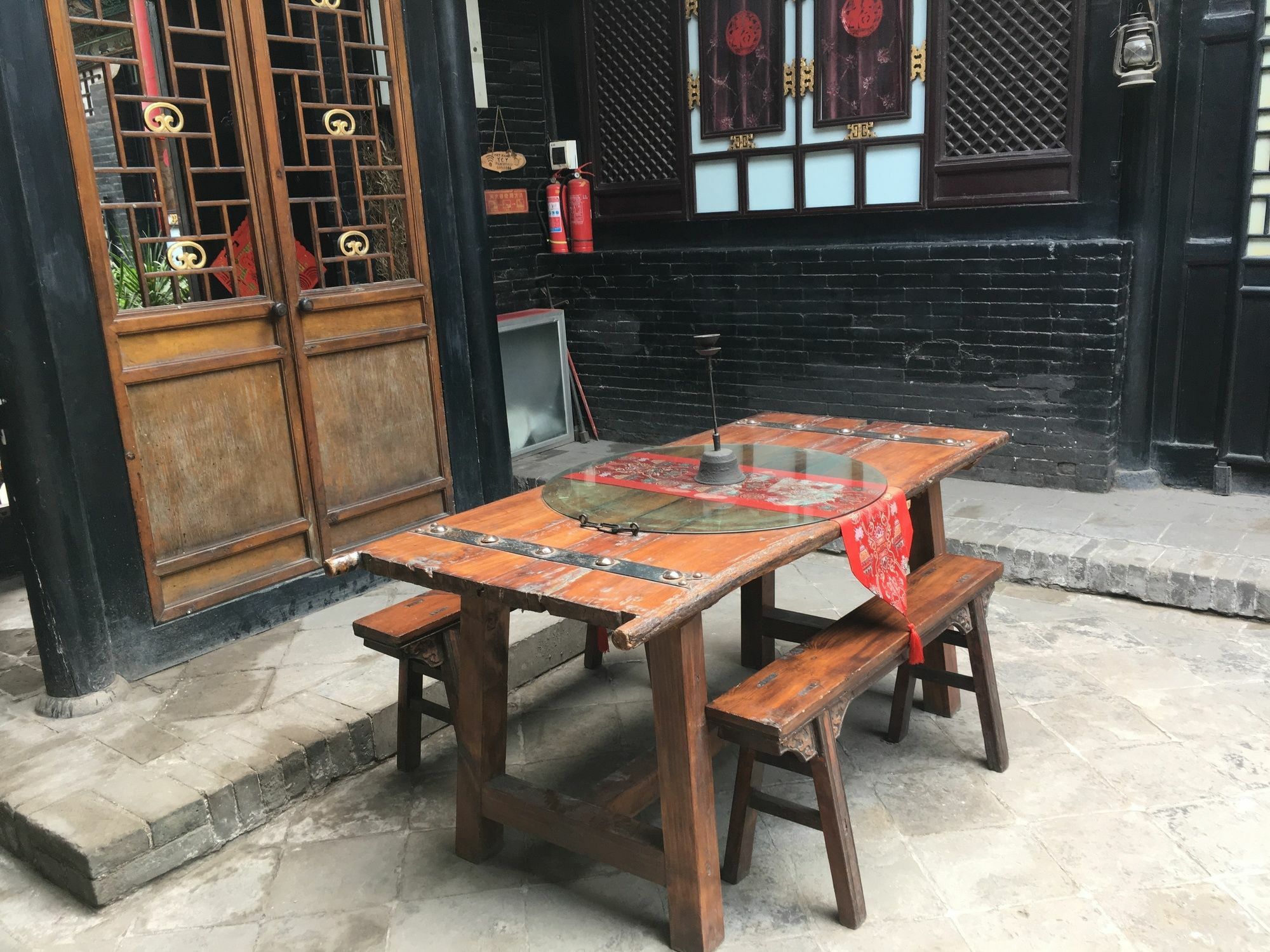 Pingyao Yucheng Yuan Inn Exterior foto